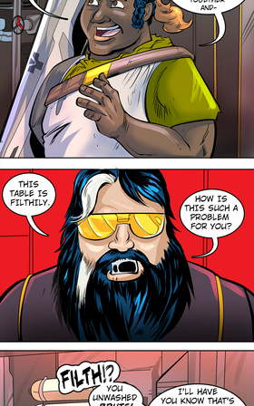 Read The Dreaded Dinosaur Man   8 Page 5 in English