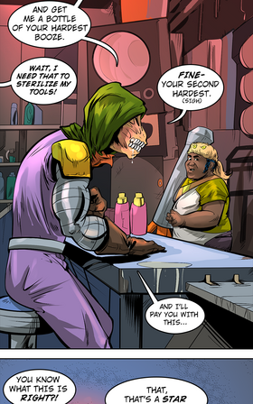 Read The Dreaded Dinosaur Man   8 Page 8 in English