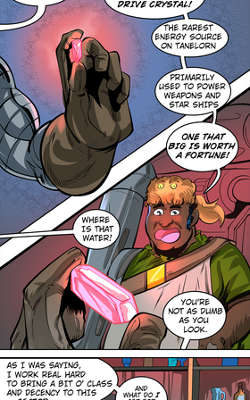Read The Dreaded Dinosaur Man   8 Page 9 in English
