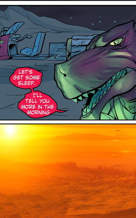 Read The Dreaded Dinosaur Man   9 Page 9 in English