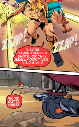 Read The Dreaded Dinosaur Man   11 Page 10 in English