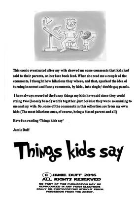Read Things Kids say  1 Page 1 in English