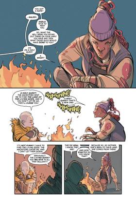 Read LAND OF LIVING GODS  2 Page 9 in English