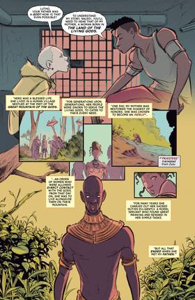 Read LAND OF LIVING GODS  4 Page 8 in English