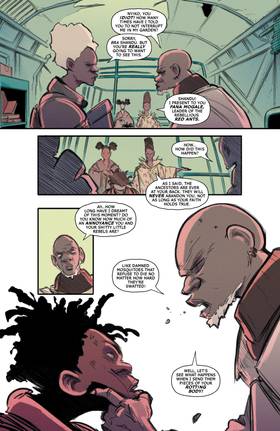 Read LAND OF LIVING GODS  5 Page 7 in English
