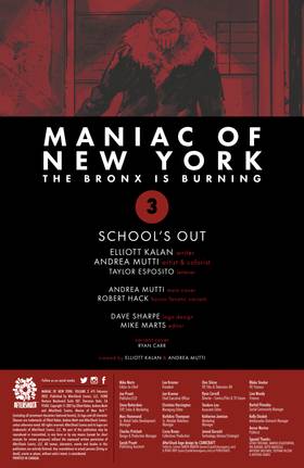 Read MANIAC OF NEW YORK: BRONX BURNING  3 Page 2 in English