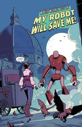 Read MONSTRO MECHANICA  1 Page 8 in English