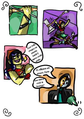 Read Crônicas de Ladinos Proscritos: A Novata  3 Page 3 in Portugese