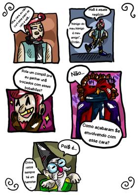 Read Crônicas de Ladinos Proscritos: A Novata  4 Page 7 in Portugese