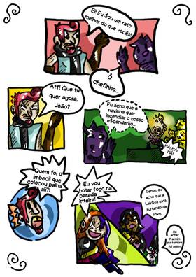 Read Crônicas de Ladinos Proscritos: A Novata  4 Page 8 in Portugese