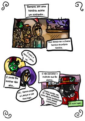 Read Crônicas de Ladinos Proscritos: A Novata  4 Page 10 in Portugese