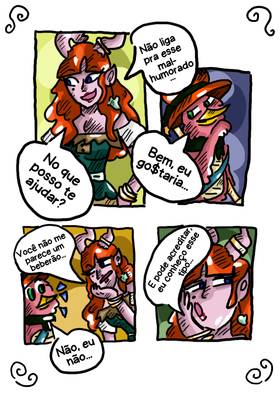Read Crônicas de Ladinos Proscritos: A Novata  5 Page 5 in Portugese