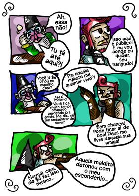 Read Crônicas de Ladinos Proscritos: A Novata  5 Page 8 in Portugese