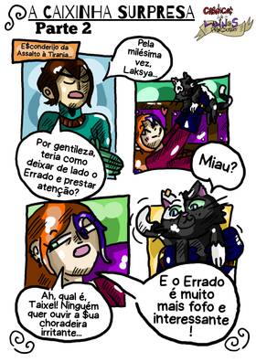 Read Crônicas de Ladinos Proscritos: A Novata  6 Page 2 in Portugese