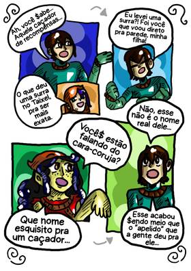 Read Crônicas de Ladinos Proscritos: A Novata  6 Page 4 in Portugese
