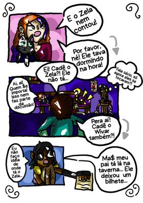 Read Crônicas de Ladinos Proscritos: A Novata  6 Page 6 in Portugese