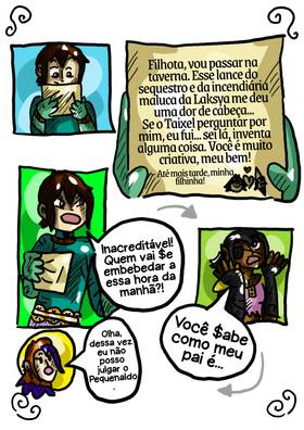 Read Crônicas de Ladinos Proscritos: A Novata  6 Page 7 in Portugese
