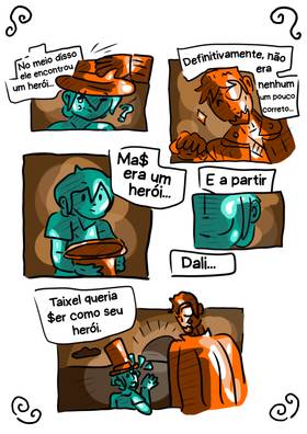 Read Crônicas de Ladinos Proscritos: A Novata  1 Page 3 in Portugese