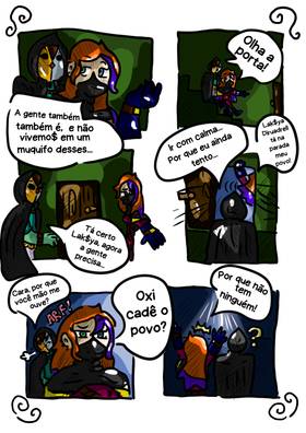 Read Crônicas de Ladinos Proscritos: A Novata  1 Page 5 in Portugese