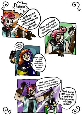 Read Crônicas de Ladinos Proscritos: A Novata  2 Page 3 in Portugese