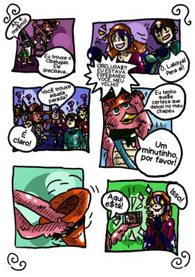 Read Crônicas de Ladinos Proscritos: A Novata  7 Page 4 in Portugese