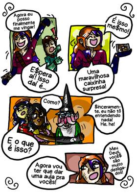 Read Crônicas de Ladinos Proscritos: A Novata  7 Page 5 in Portugese