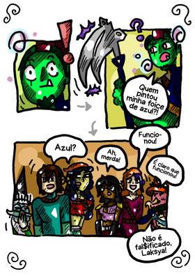 Read Crônicas de Ladinos Proscritos: A Novata  8 Page 4 in Portugese