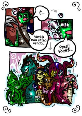 Read Crônicas de Ladinos Proscritos: A Novata  8 Page 5 in Portugese