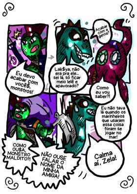 Read Crônicas de Ladinos Proscritos: A Novata  8 Page 6 in Portugese