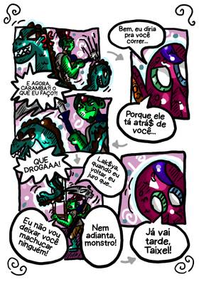 Read Crônicas de Ladinos Proscritos: A Novata  8 Page 7 in Portugese