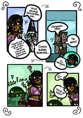 Read Crônicas de Ladinos Proscritos: A Novata  8 Page 9 in Portugese