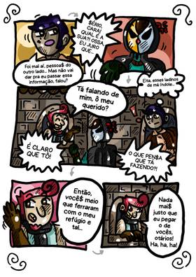 Read Crônicas de Ladinos Proscritos: A Novata  9 Page 10 in Portugese