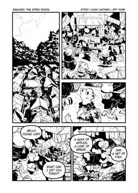 Read The Stray Ronin  1 Page 1 in English