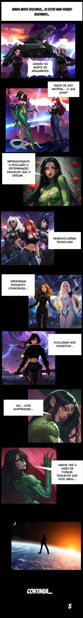 Read IAbella 4 - Cosmic  3 Page 5 in Portugese