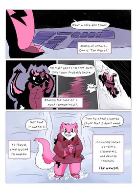 Read Sick Little Weasel  1 Page 3 in English