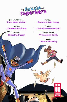 Read My Cousin is a Superhero!  1 Page 2 in English