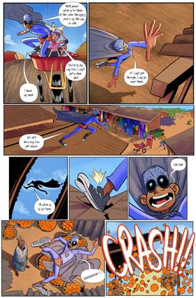 Read My Cousin is a Superhero!  1 Page 5 in English