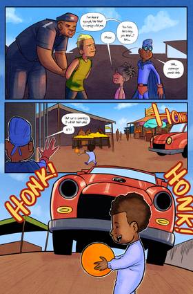Read My Cousin is a Superhero!  1 Page 9 in English