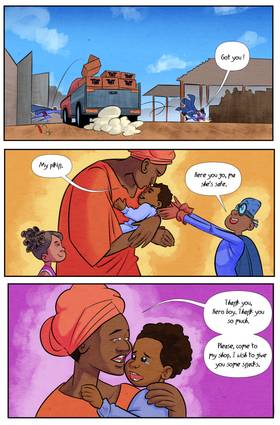 Read My Cousin is a Superhero!  1 Page 10 in English