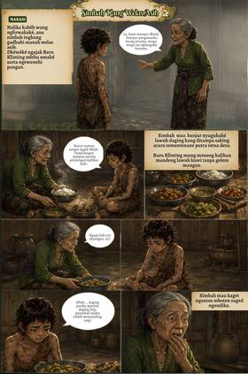 Read Asal Usul Telaga Ngebel  1 Page 2 in Indonesian