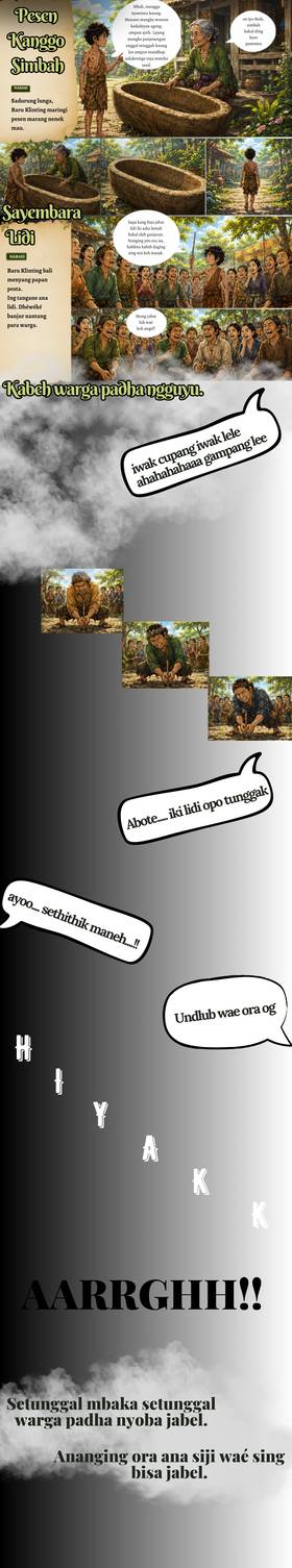 Read Asal Usul Telaga Ngebel  1 Page 3 in Indonesian
