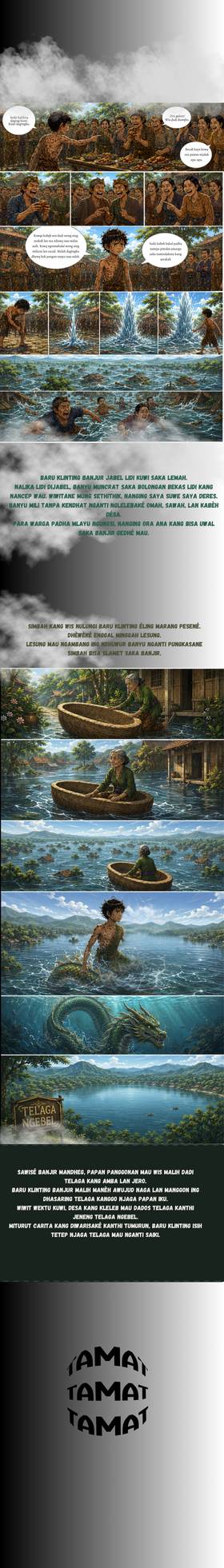 Read Asal Usul Telaga Ngebel  1 Page 4 in Indonesian