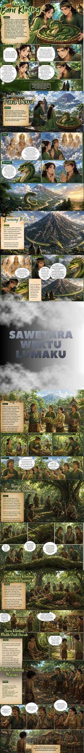 Asal Usul Telaga Ngebel