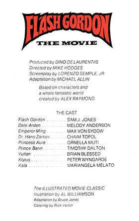 Read Flash Gordon: The Movie Adaptation  1 Page 6 in English