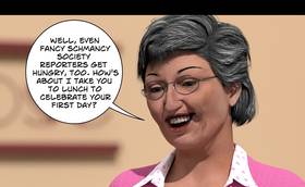 Read Corky, Cub Reporter  1 Page 5 in English