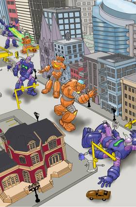 Read Jumbo Titan X And The Great Robot Arms Race  2 Page 10 in English