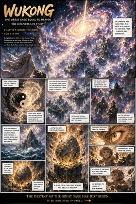 Read Wukong   1 Page 1 in English