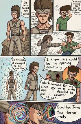 Read End of days multiverse  double trouble   1 Page 7 in English