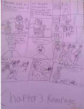 Read Robot Boy Becomes Robot  1 Page 3 in English