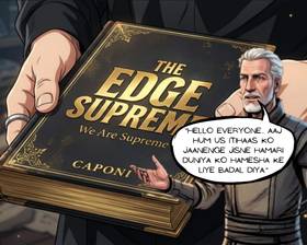 Read THE EDGE SAGA  1 Page 2 in Hindi